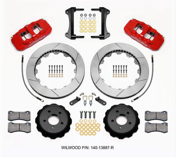 Wilwood 2015-2022 Mustang AERO6 15" Front Big Brake Kit