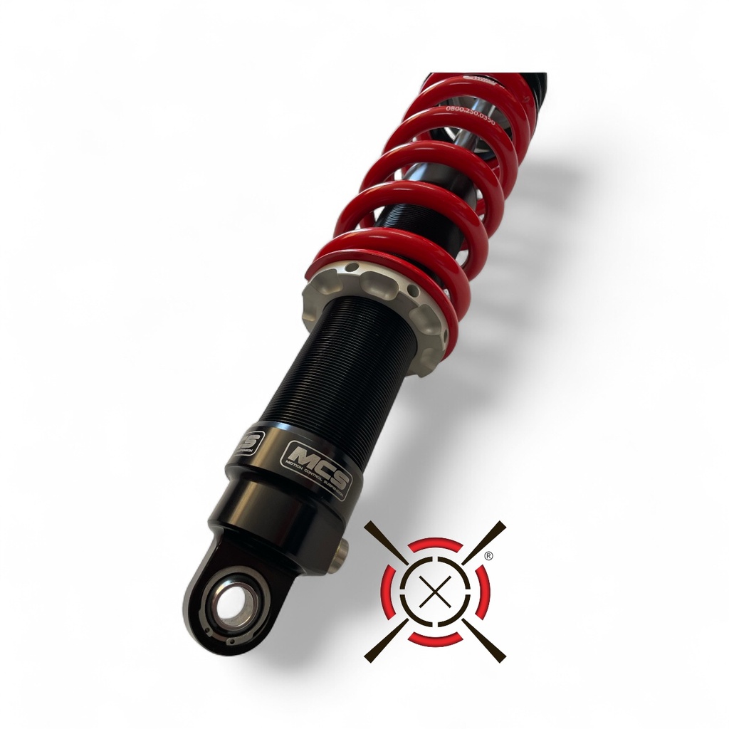 MCS 1-Way Coilovers with Springs, SLA Front 64-24 (Pair)