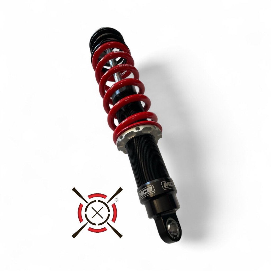 MCS 1-Way Coilovers with Springs, SLA Front 64-24 (Pair)