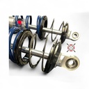 QA1 DA Coilovers with Springs, Front 64-22, (pair)