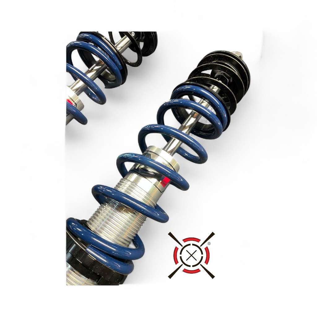 QA1 DA Coilovers with Springs, Rear 64-14, (pair)