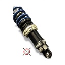 MCS 2-Way Coilovers, with Springs, None-Remote, SLA Front 64-24 (Pair) 