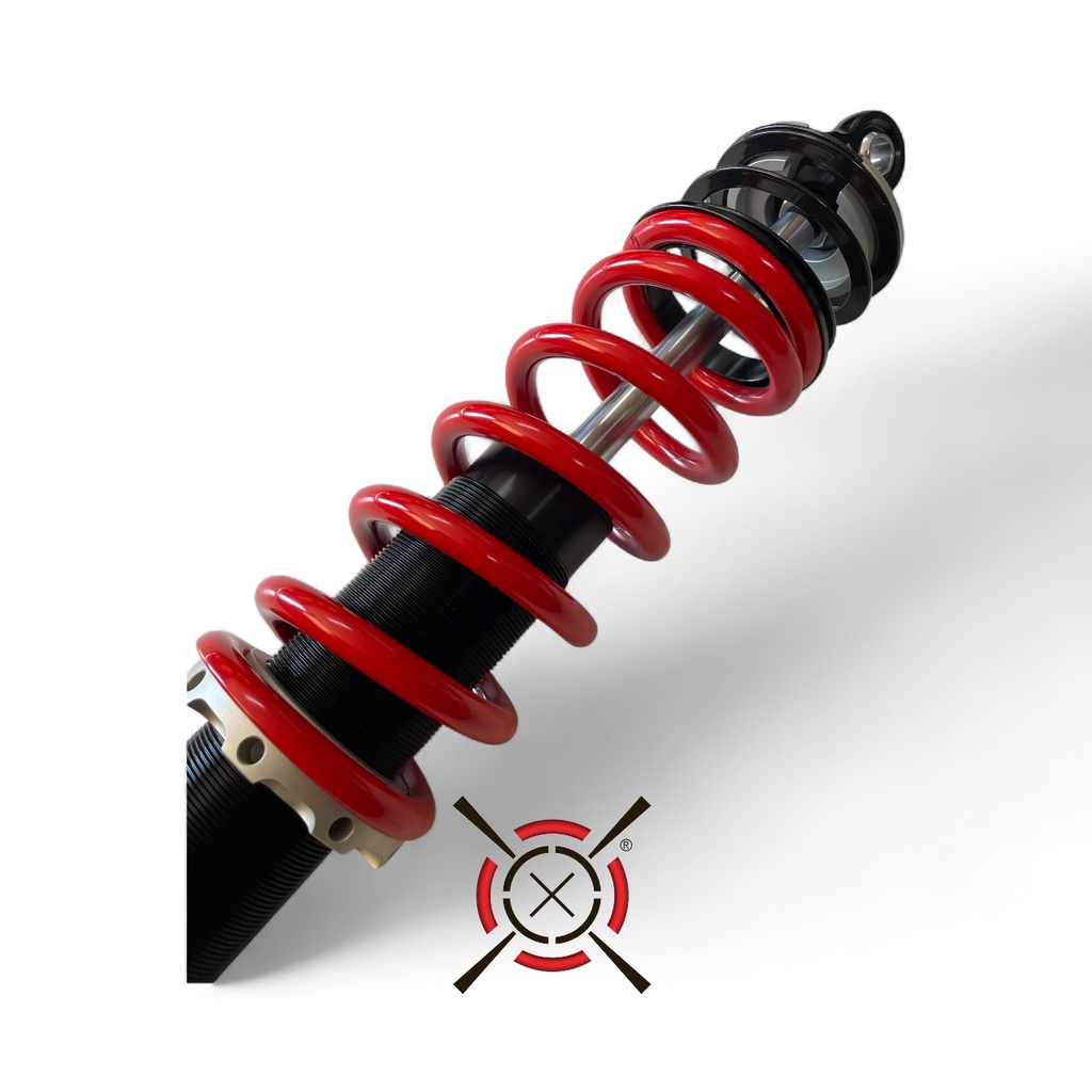 MCS 1-Way Coilovers, with Springs, Rear, 64-14 (Pair)