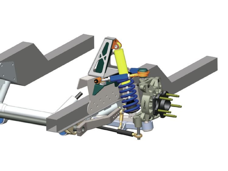 CorteX 1967-1970 Mustang & Cougar Xtreme Grip Radial X Front Suspension System