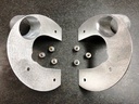 Specfab Brake Duct Backing Plates 3 inch 2015 – 2022 S550 Mustang, not GT350 or Magnaride