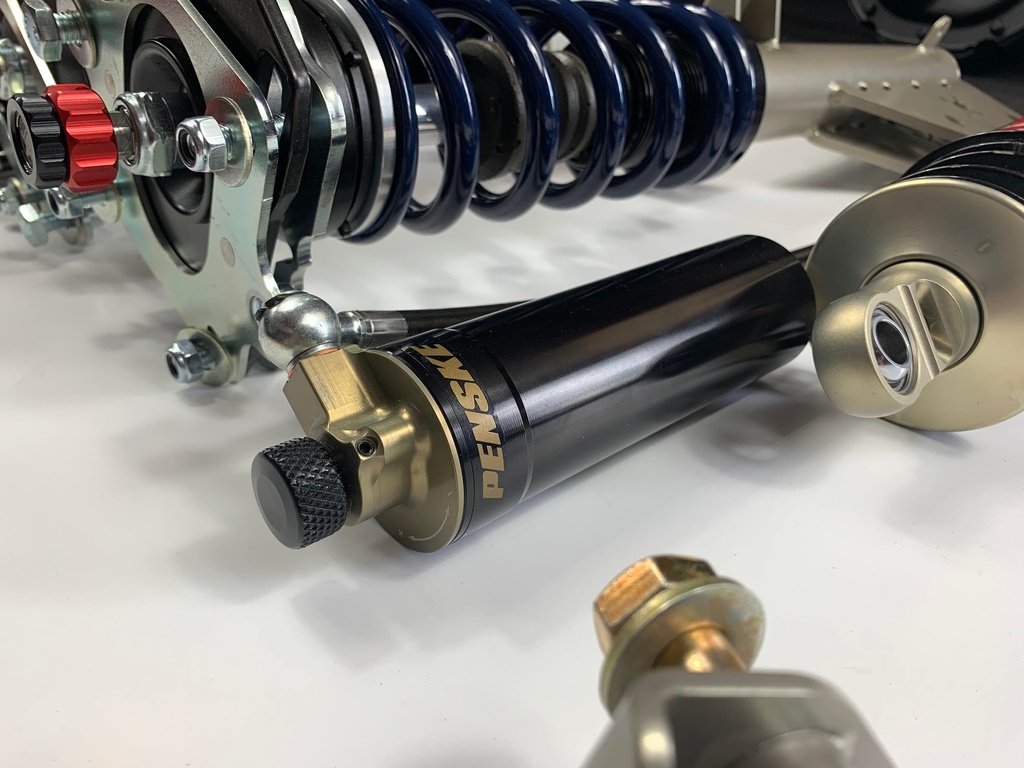 CorteX 2005-2014 Mustang Xtreme-Grip™ Penske Double Adjustable Coilover System With Remote Reservoirs
