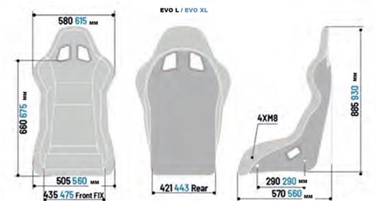 Sparco Evo XL QRT Competition Seat