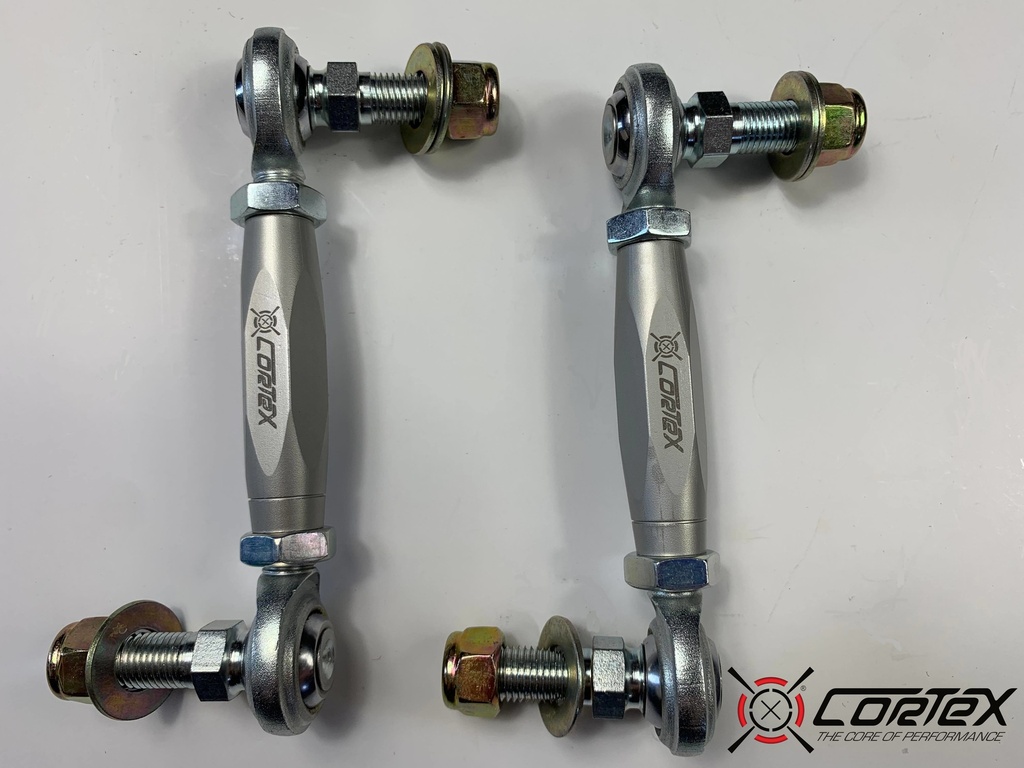 CorteX 2015-2022 Mustang Front and Rear Adjustable Anti-roll Bar Links Set