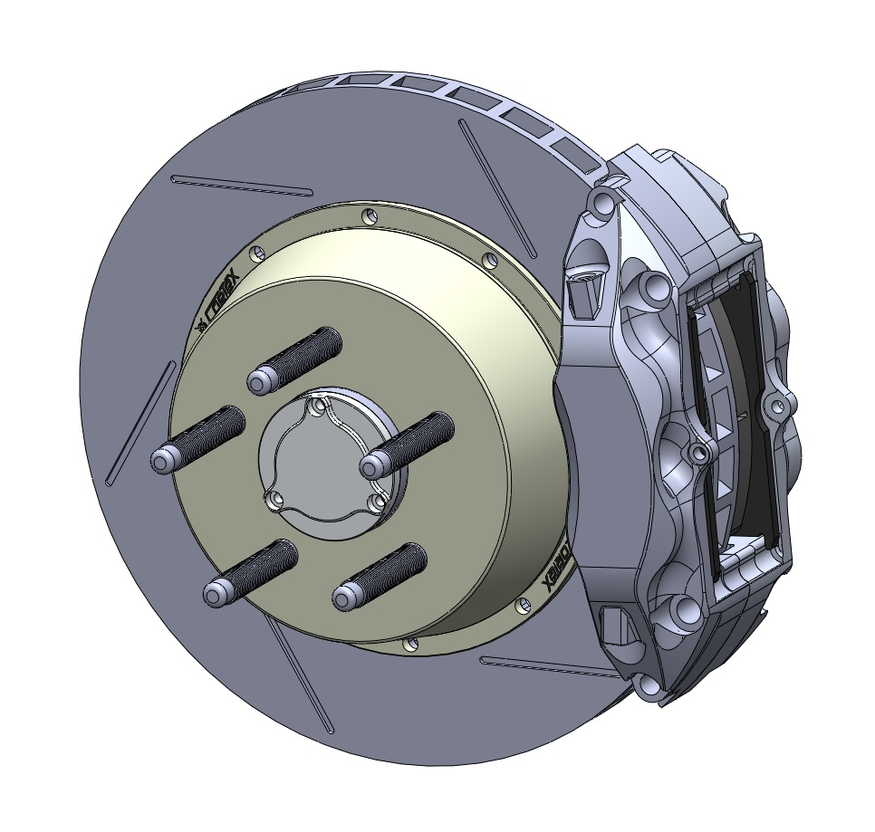 Stoptech / CorteX STR43 328 x 28mm, Brake Kit for CV Floater Axle