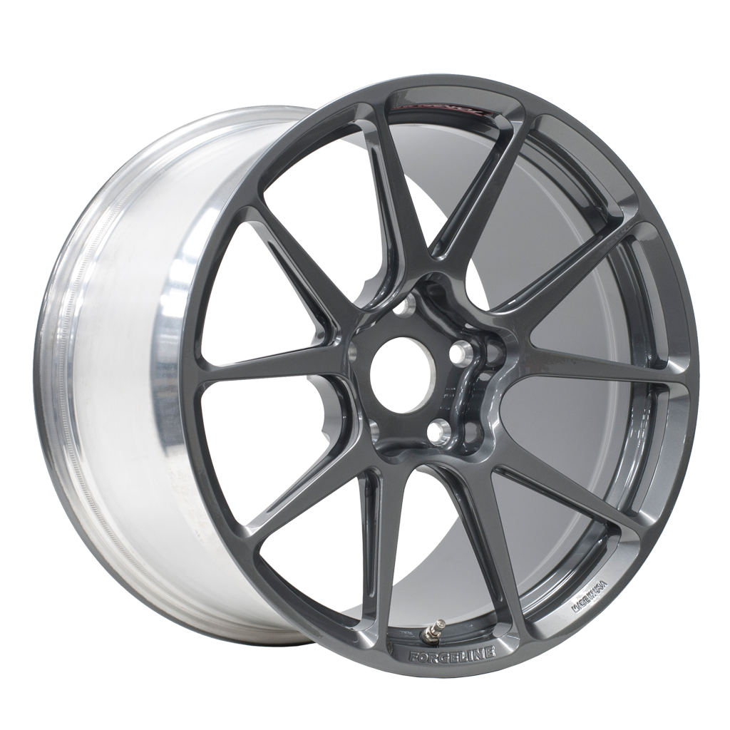 Forgeline GS1R Mustang GT4 Wheel Set  (18"x10.5") S197 (Satin Black)