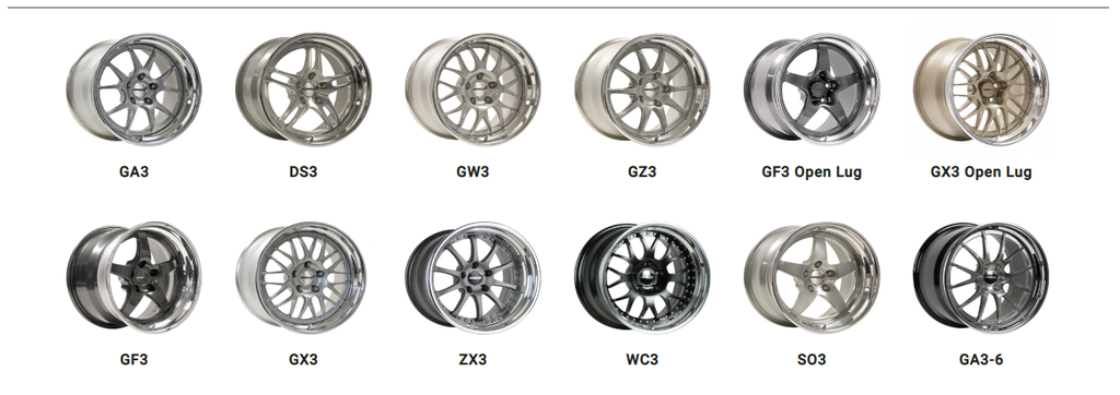 CorteX Racing Forgeline 1964-1966 Mustang Wheel Package