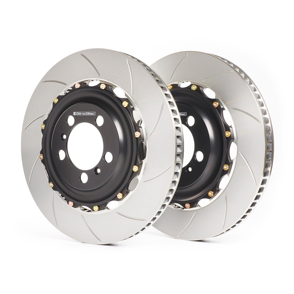 Girodisc Rear 2-Piece Brake Rotors, 2015-2022 Mustang GT - Ecoboost