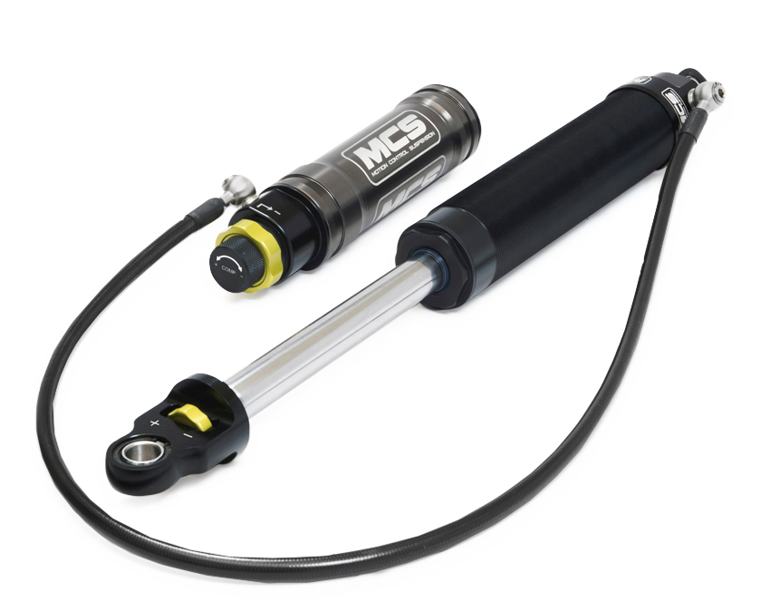 MCS 3-Way Coilovers, Remote, SLA Front 64-24, (pair) 