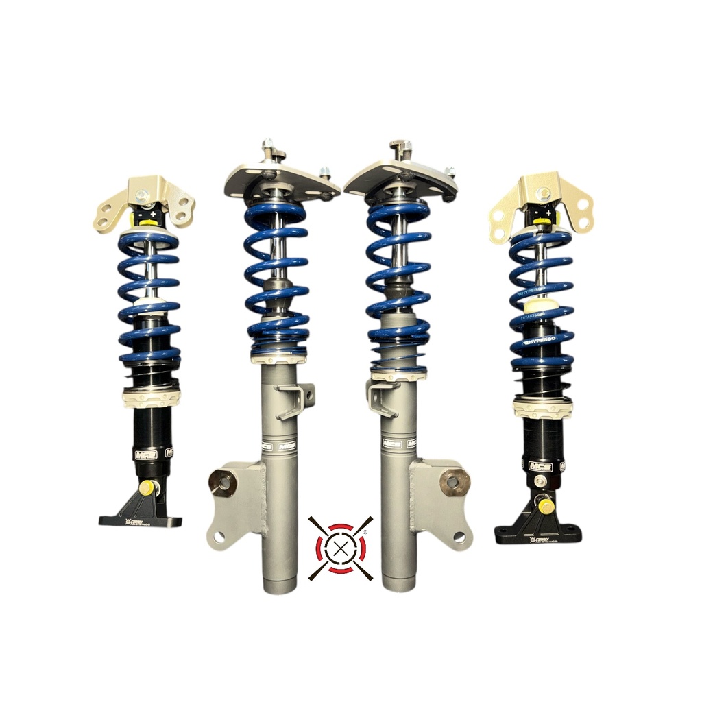 CorteX 2015-2025 Mustang S550, S650 Xtreme-Grip™ MCS Double Adjustable Coilover System