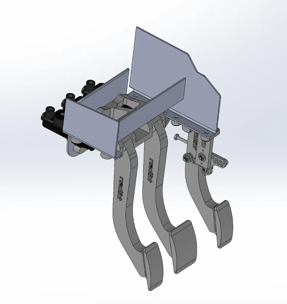 Cortex Racing 64-66 Mustang Tilton Pedal Kit