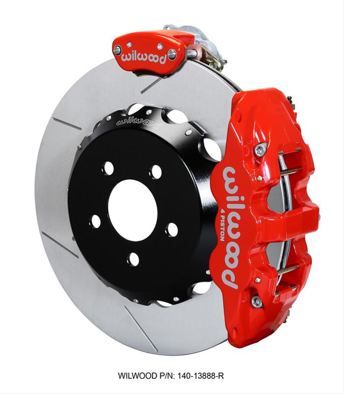 [WIL-140-13888-R] Wilwood 2015-2022 Mustang AERO4 14" Rear Big Brake Kit