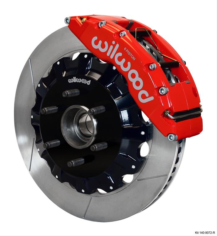 [WIL-140-9117-R] Wilwood 1994-2004 Mustang Forged Narrow Superlite 6R Front Big Brake Kit