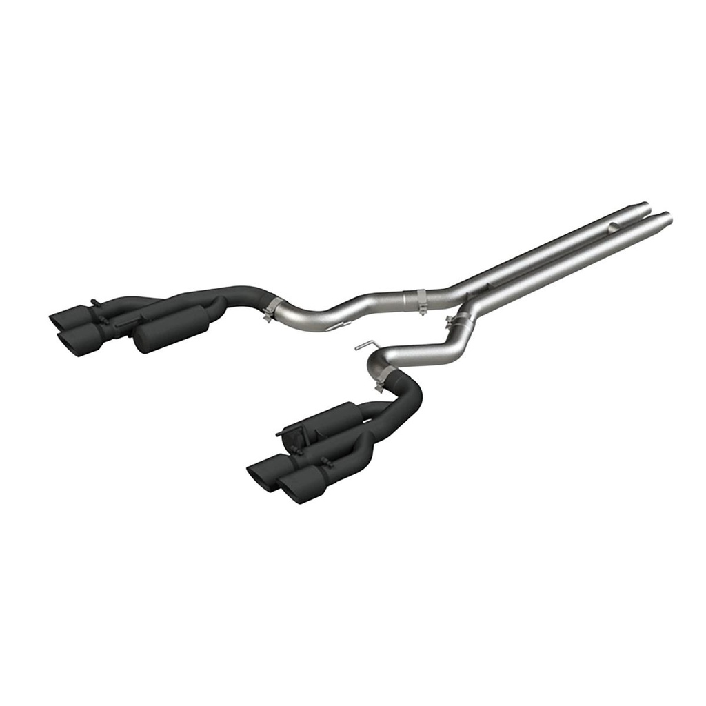 MBRP 2018-2022 Mustang GT Black Series Cat-Back Race Exhaust