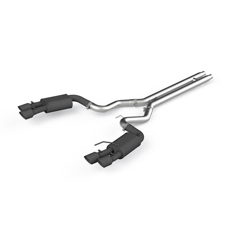 MBRP 2018-2022 Mustang GT Black Series Cat-Back Street Exhaust