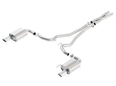 Borla 2015-2017 Mustang GT ATAK Cat-Back Exhaust - Chrome Tips