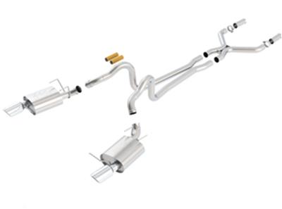 Borla 2013-2014 Mustang GT ATAK Cat-Back Exhaust - Chrome Tips