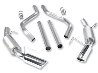 Borla 2005-2009 Mustang GT ATAK Cat-Back Exhaust - Chrome Tips