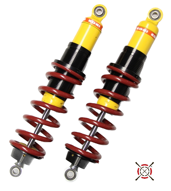 Koni SA Coilovers with Springs, Rear 64-14, (pair)