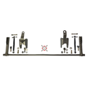 Anti Roll Bar System, Rear, CorteX, 3-position adjustable, fabricated, road race, 05-14 Mustang S197