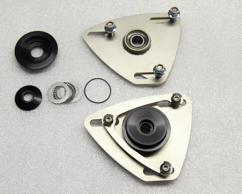 [CCP-50-1000] CorteX 2015-2024 Mustang Caster Camber Plates