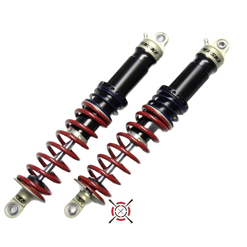 Penske 7500 SA, coil-over rear damper, includes springs and hardware, 1964-2014 Mustang, (Pair)