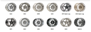 CorteX Racing Forgeline 1967-1970 Mustang Wheel Package - CONSUMABLE