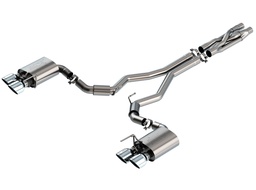 [BOR-140837] Borla 2020+ GT500 ATAK Cat-Back Exhaust - Chrome Tips