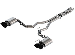 [BOR-140837BC] Borla 2020+ GT500 ATAK Cat-Back Exhaust - Black Tips