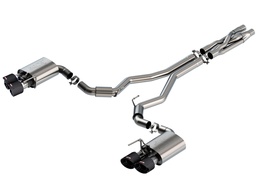 [BOR-140837CF] Borla 2020+ GT500 ATAK Cat-Back Exhaust - Carbon Fiber Tips