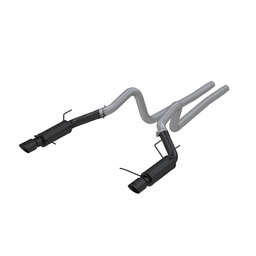 [MBR-S7264BLK] MBRP 2011-2014 Mustang GT Black Series Race Cat-Back Exhaust